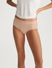 Women's Second Skin High Rise Brief, Lace Mix (5-Pack)