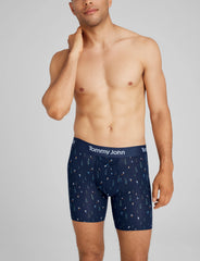 Second Skin Mid-Length Boxer Brief 6"