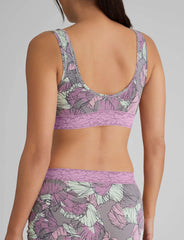 Second Skin Scoop Bralette, Lace Band