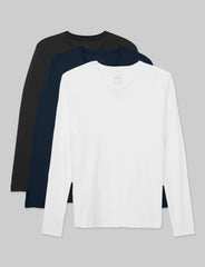 Second Skin Long Sleeve Tee (3-Pack)
