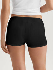Women's Cotton Pointelle High Rise Boyshort (3-Pack)