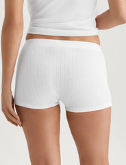 Women's Cotton Pointelle Tank & Boyshort Set
