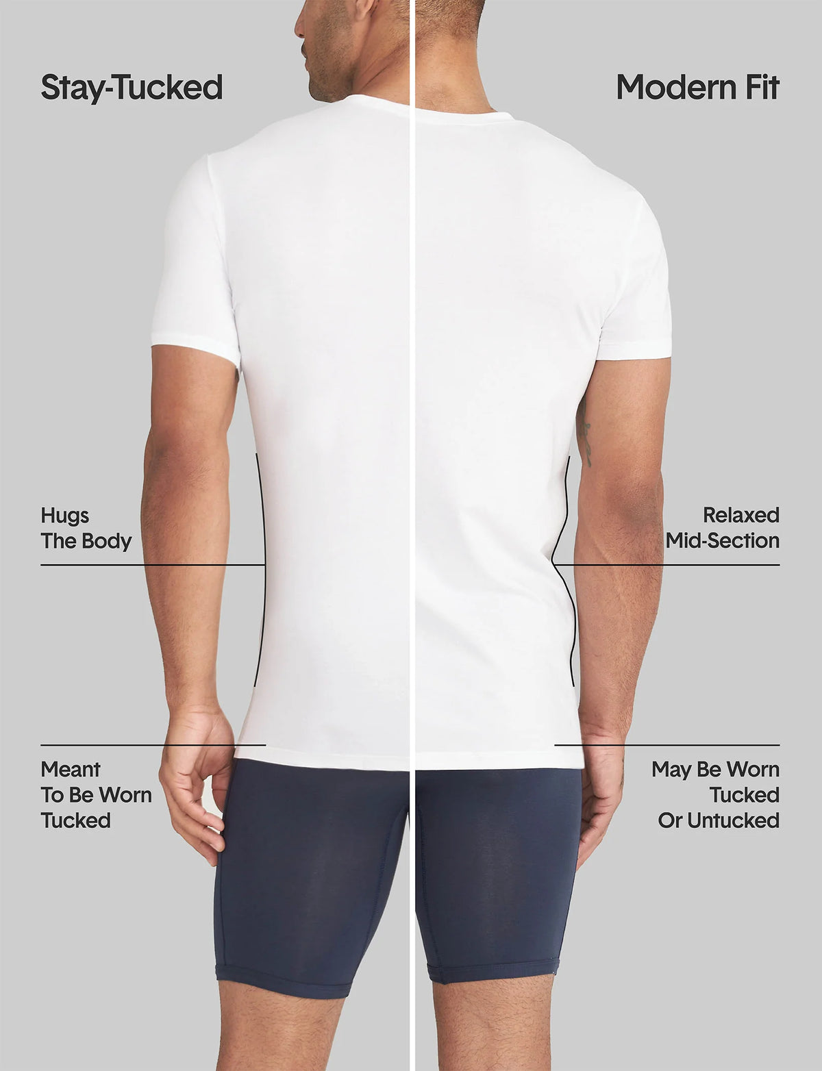 Cool Cotton Crew Neck Modern Fit Undershirt